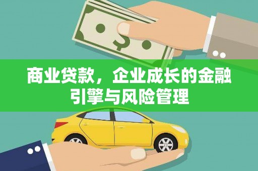 旬阳商业贷款，企业成长的金融引擎与风险管理