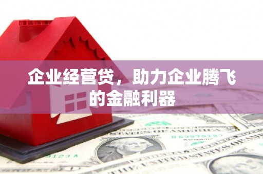 松滋企业经营贷，助力企业腾飞的金融利器
