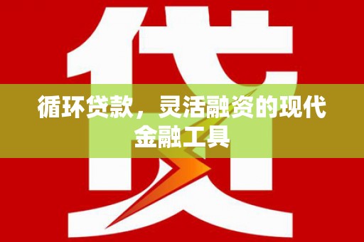 天峨循环贷款，灵活融资的现代金融工具