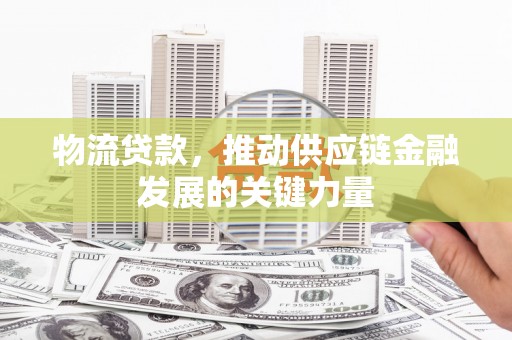 沙田物流贷款，推动供应链金融发展的关键力量