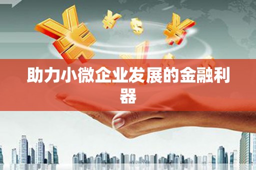 松滋助力小微企业发展的金融利器